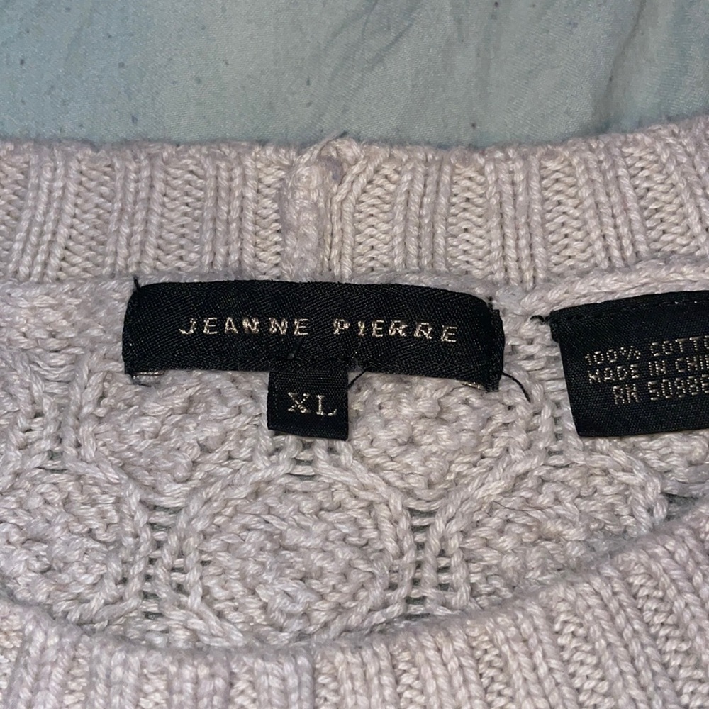 Jeanne Pierre Sweater Size XL